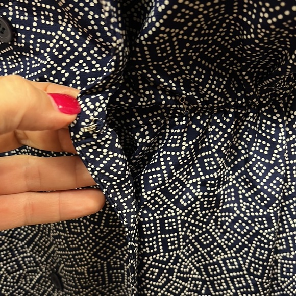 VINTAGE Liz Claiborne Double Chested Aline Maxi Dress size 12 - Picture 7 of 10